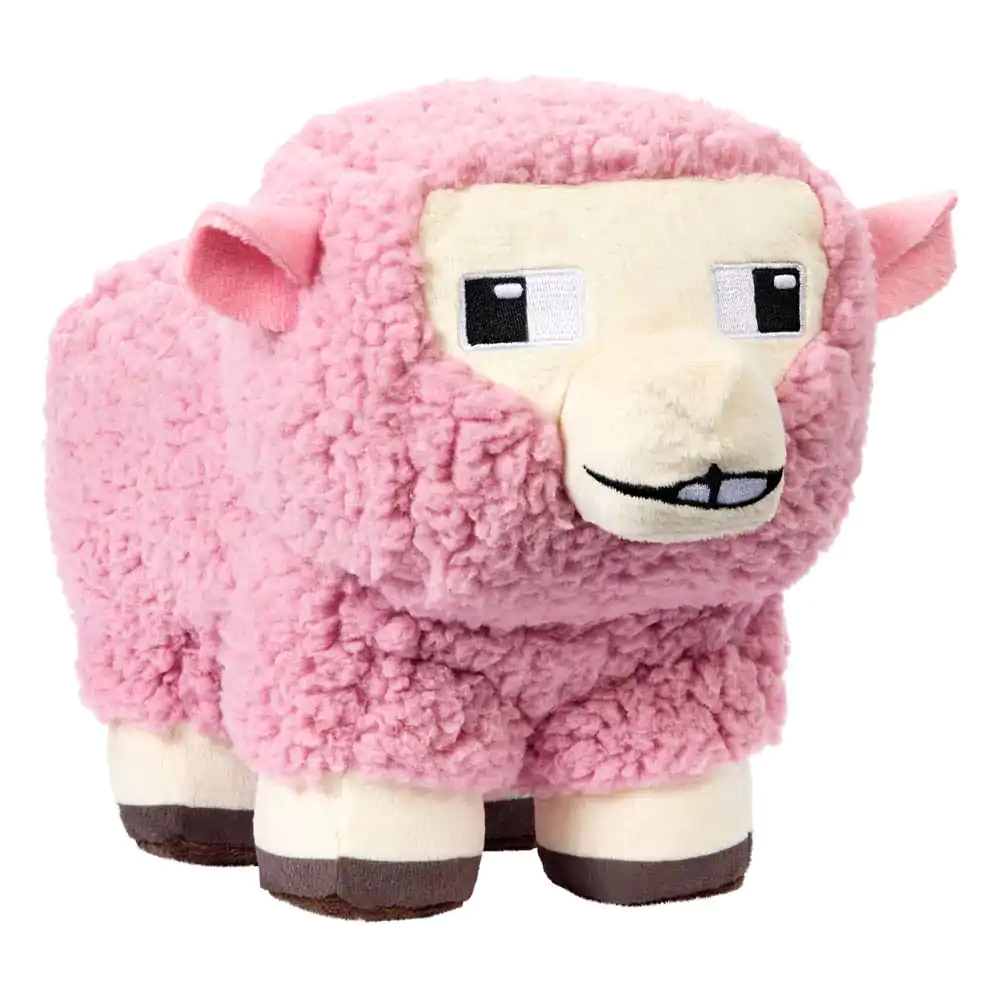 Ein Minecraft Movie Plüschfigur Pink Sheep 20 cm Produktfoto