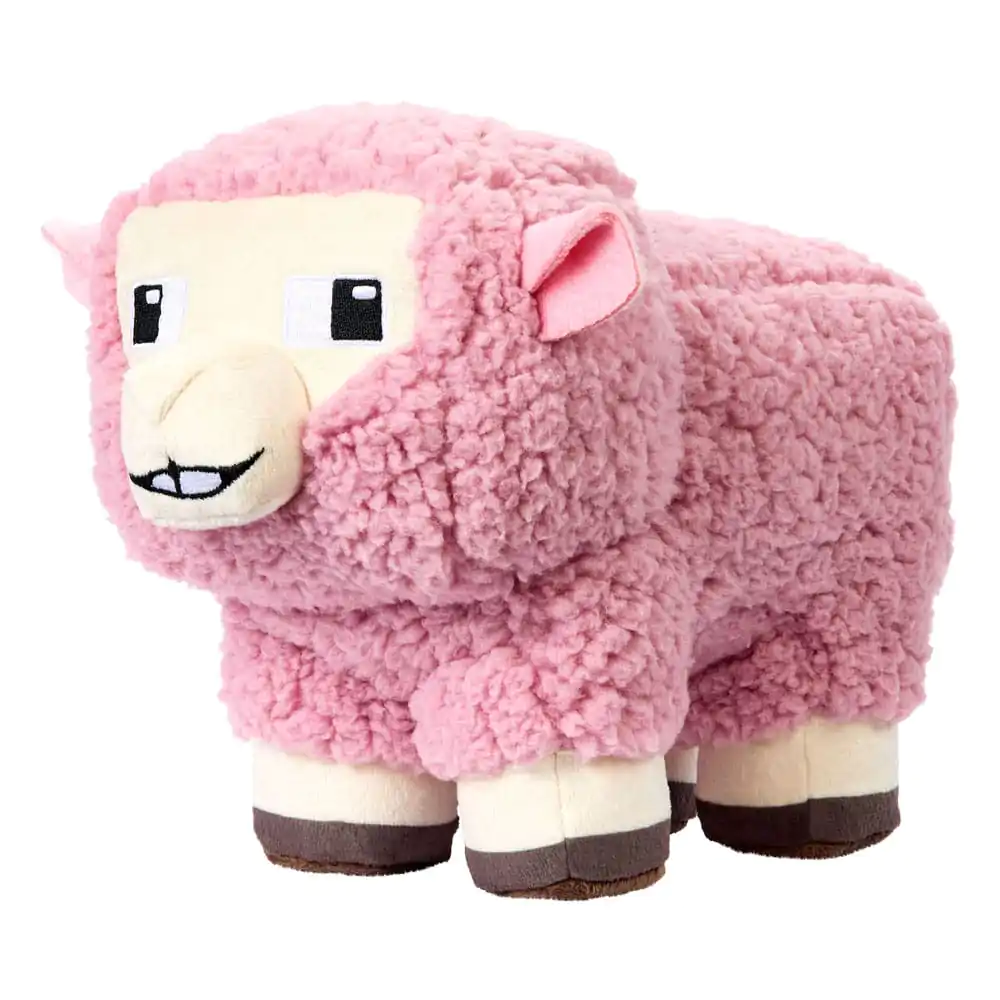 Ein Minecraft Movie Plüschfigur Pink Sheep 20 cm Produktfoto