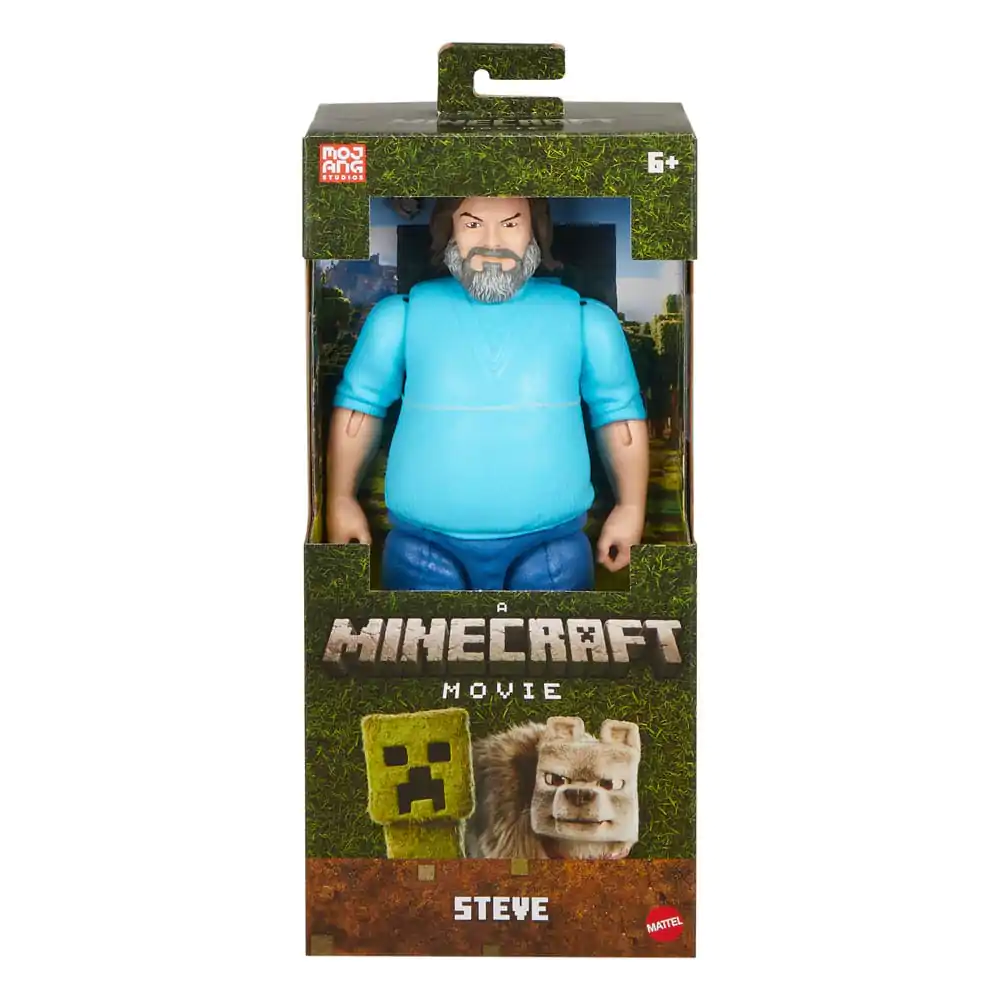 Eine Minecraft Film Action Figur Large Steve 30 cm Produktfoto