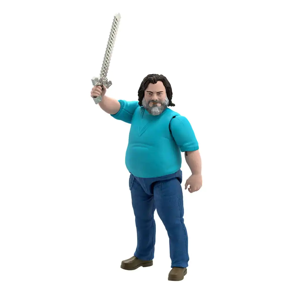 Eine Minecraft Film Action Figur Large Steve 30 cm Produktfoto