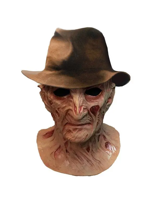 Nightmare on Elm Street 4 Deluxe Latex-Maske mit Hut Freddy Krueger Produktfoto
