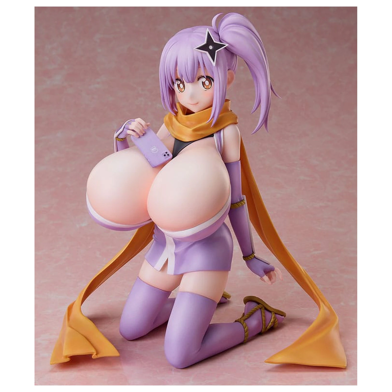 A Ninja and an Assassin Under One Roof Maid PVC Statue 1/4 Diecut Aufkleber Satoko Kusagakure Huge-Breasted Ver. 23 cm Produktfoto