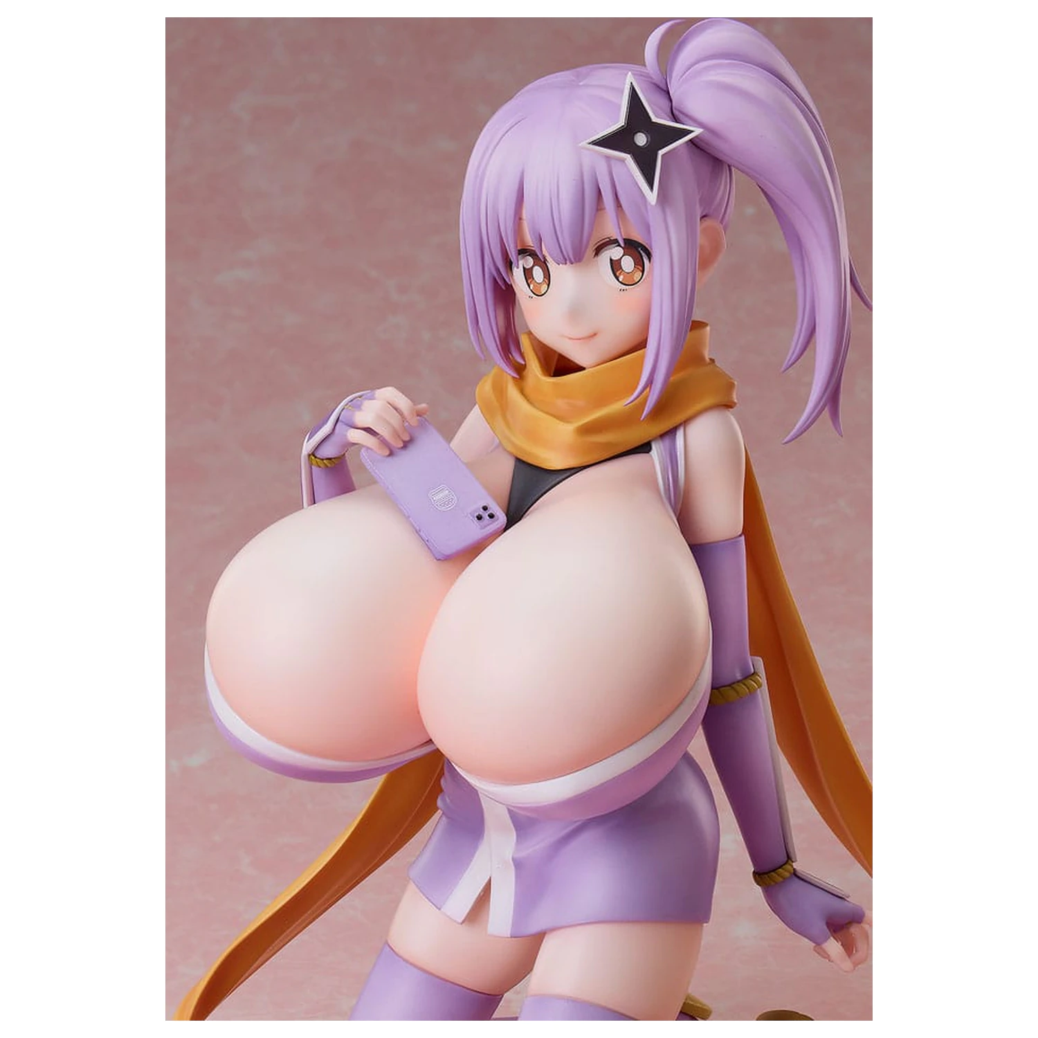 A Ninja and an Assassin Under One Roof Maid PVC Statue 1/4 Diecut Aufkleber Satoko Kusagakure Huge-Breasted Ver. 23 cm Produktfoto