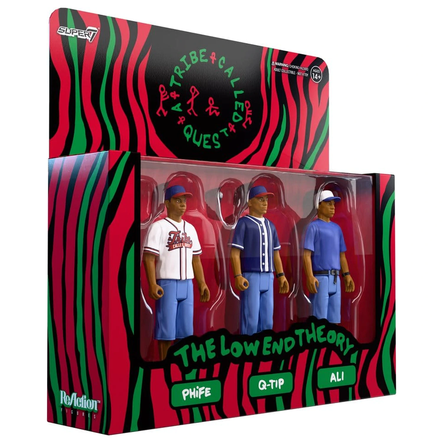 A Tribe Called Quest ReAction Actionfiguren 3er-Pack The Low End Theory Produktfoto
