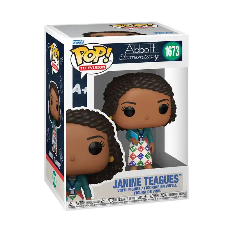 Abbott Elementary Funko POP! TV Vinyl Figur Janine Teagues 9 cm Produktfoto