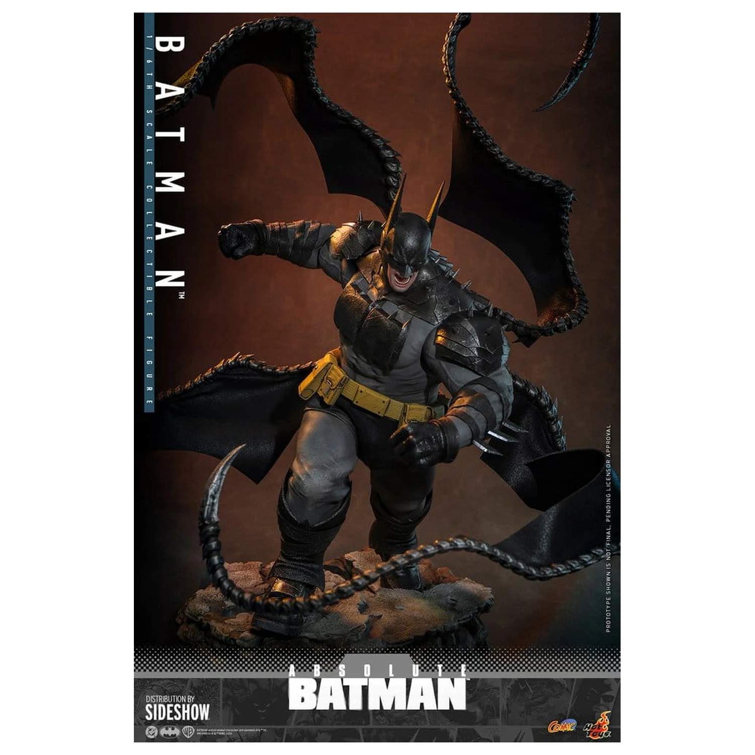 Absolute Batman Comic Action Figur 1/6 Batman 37 cm Produktfoto