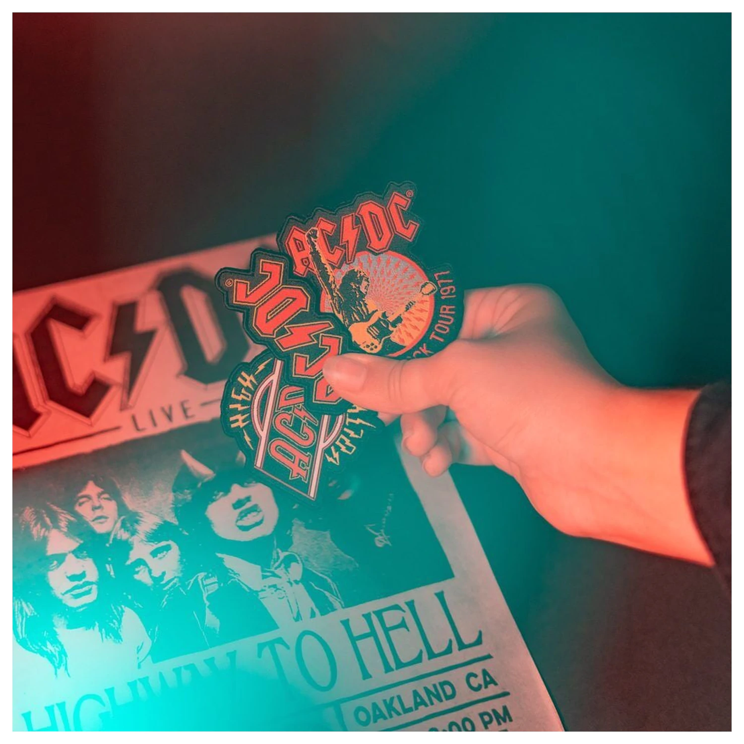 AC/DC Set aus 3 Aufnähern Produktfoto