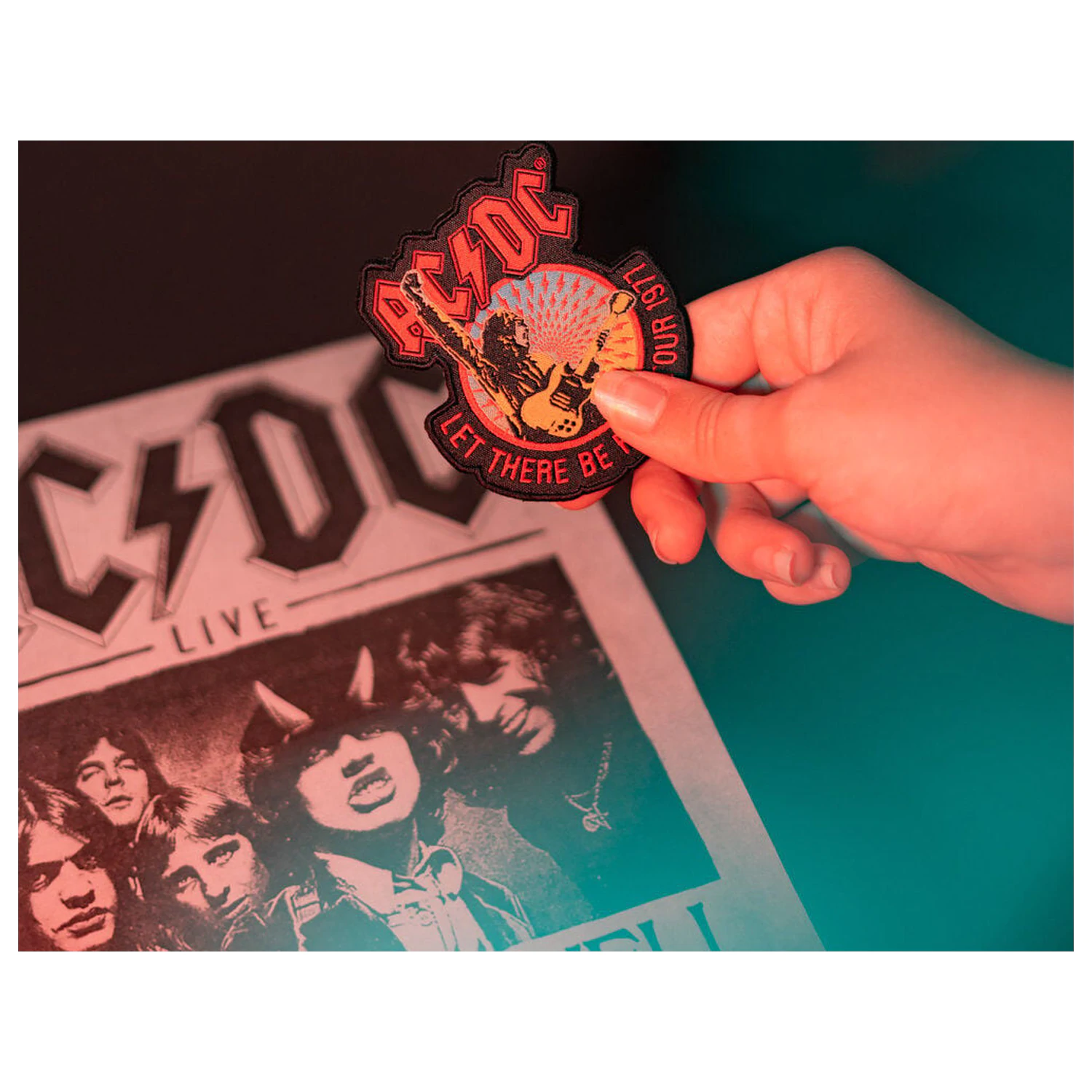 AC/DC Set aus 3 Aufnähern Produktfoto