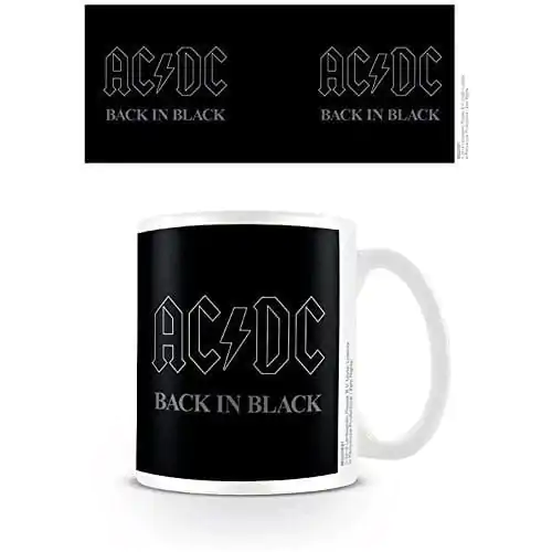 AC/DC Tasse Black in Black termékfotó