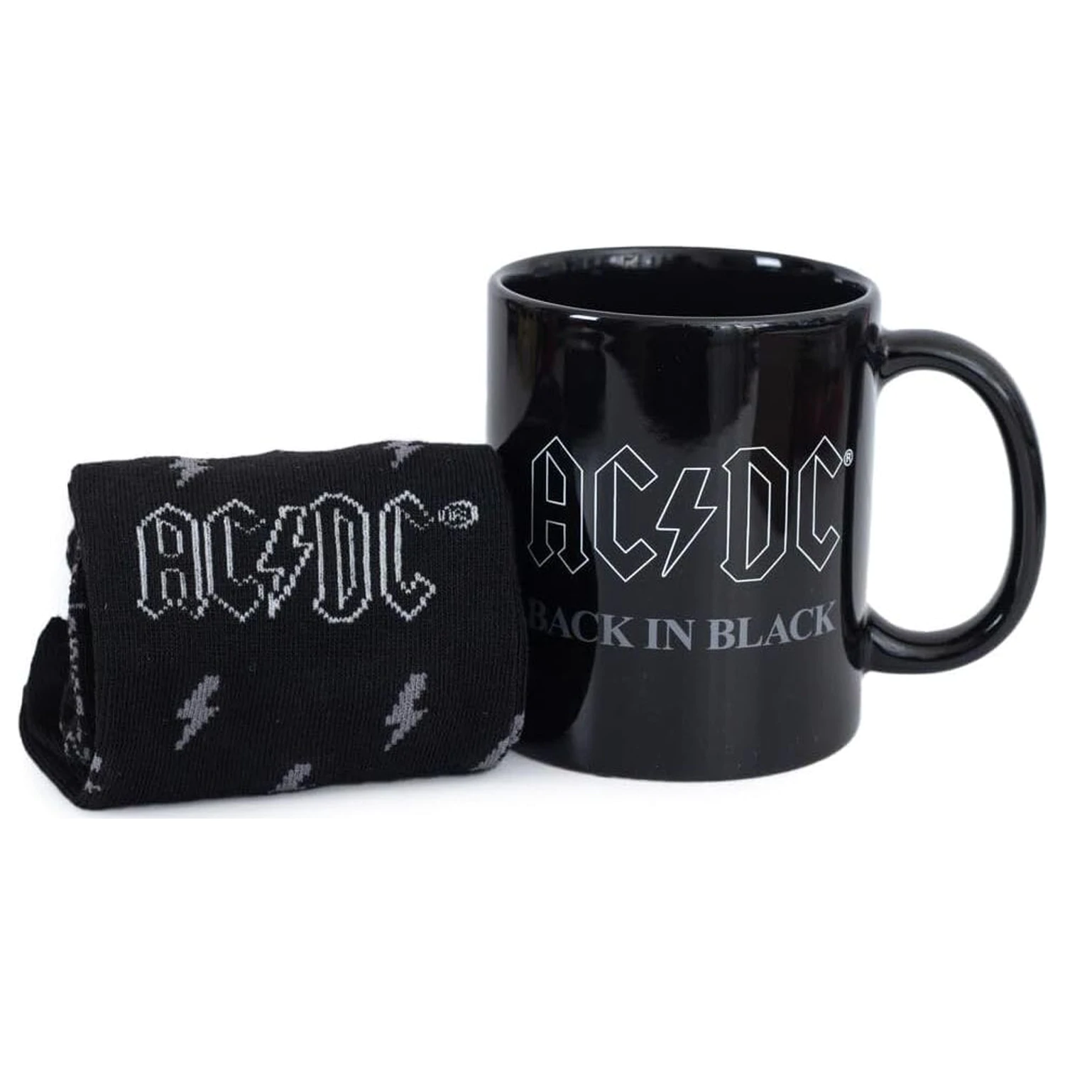AC/DC Set Tasse und Socken Produktfoto