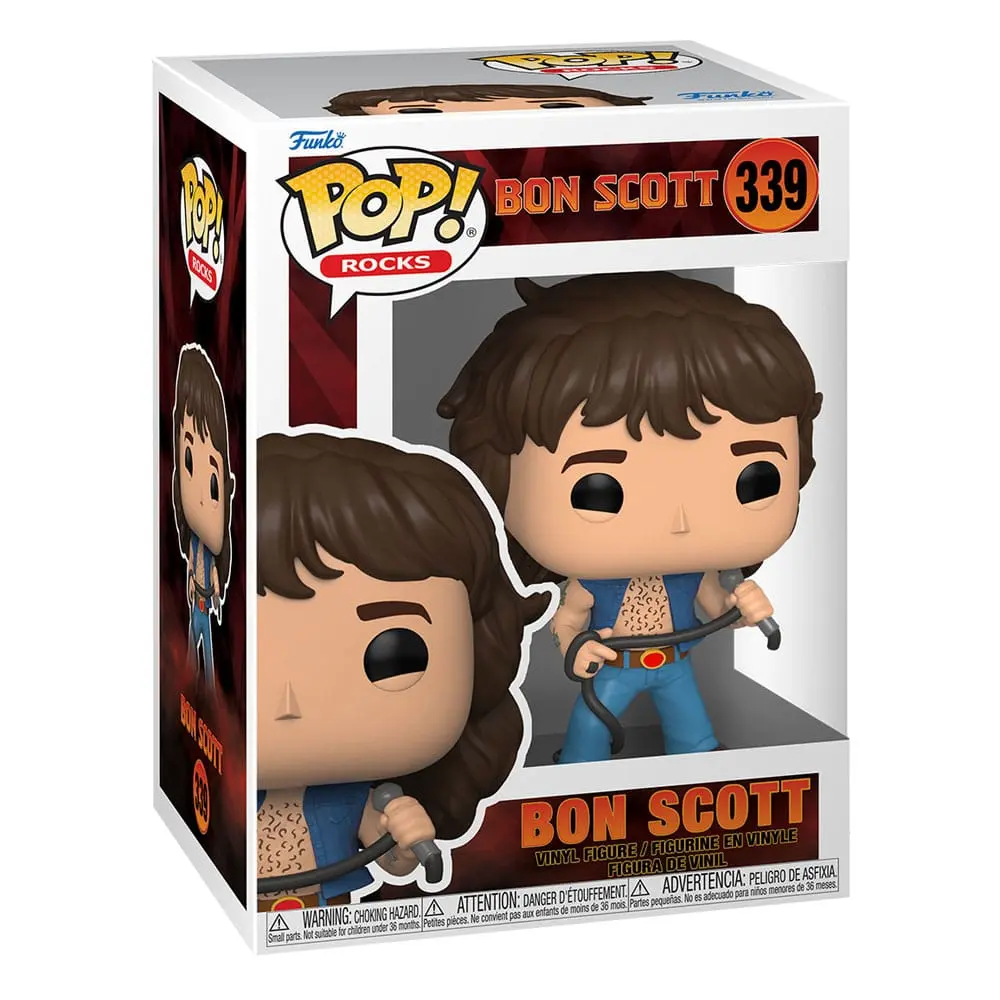 AC/DC POP! Rocks Vinyl Figur Bon Scott 9 cm termékfotó