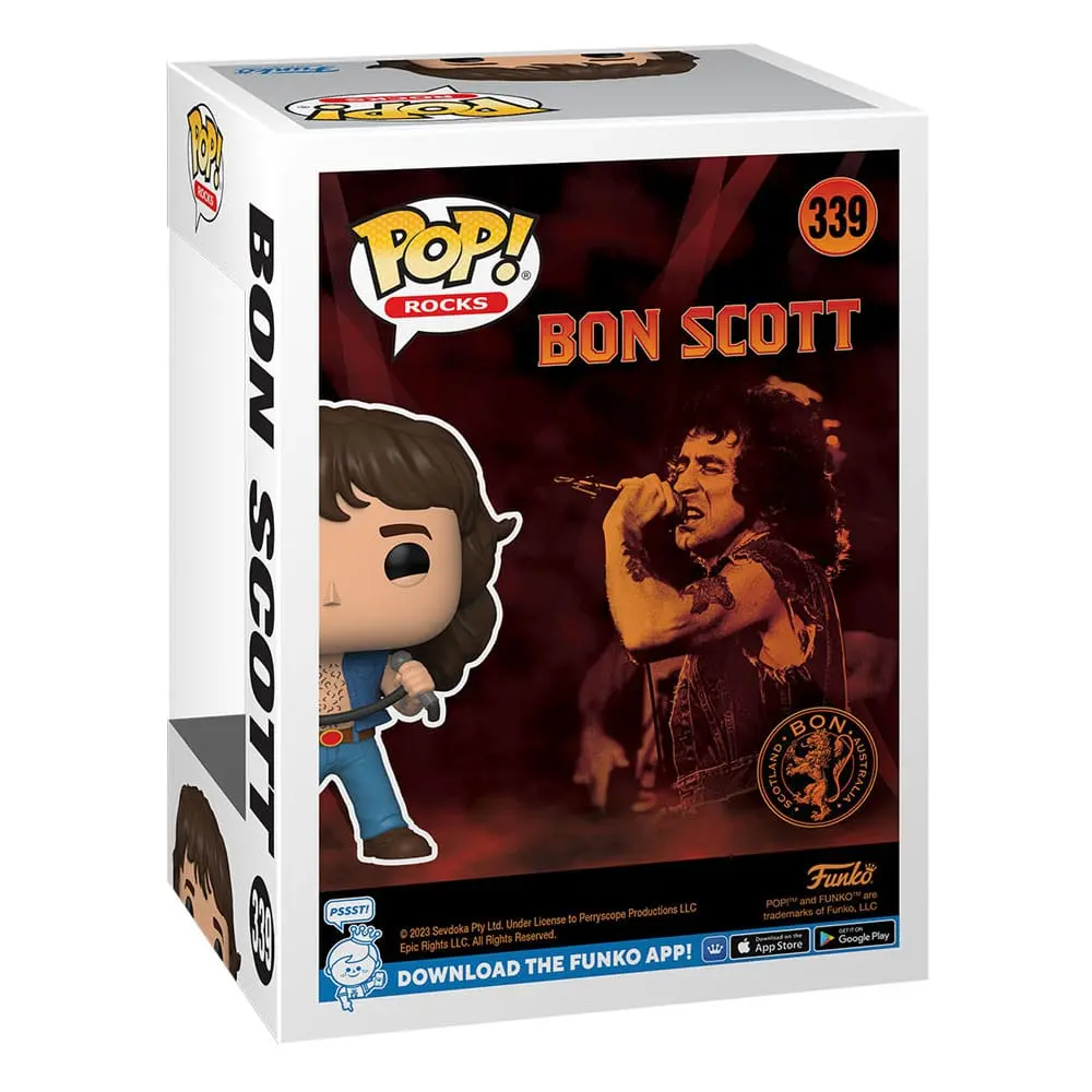 AC/DC POP! Rocks Vinyl Figur Bon Scott 9 cm termékfotó