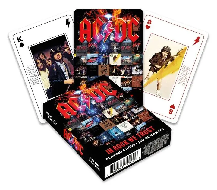 AC/DC Spielkarten In Rock We Trust termékfotó