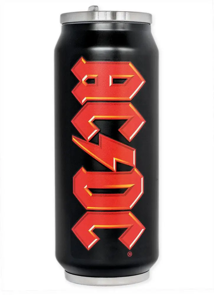 AC/DC Edelstahl-Trinkflasche Logo termékfotó