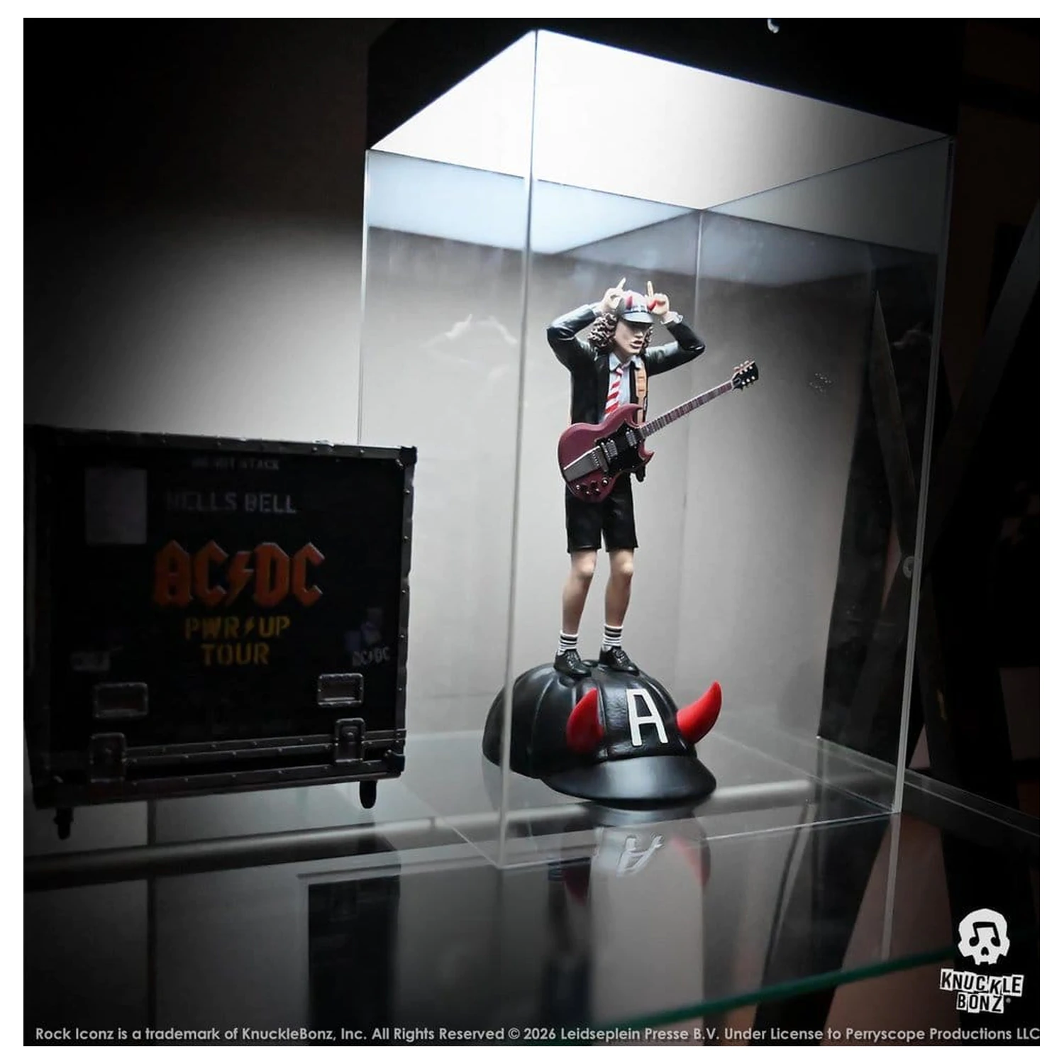 AC/DC Rock Iconz Figur Angus Young IV 23 cm Produktfoto