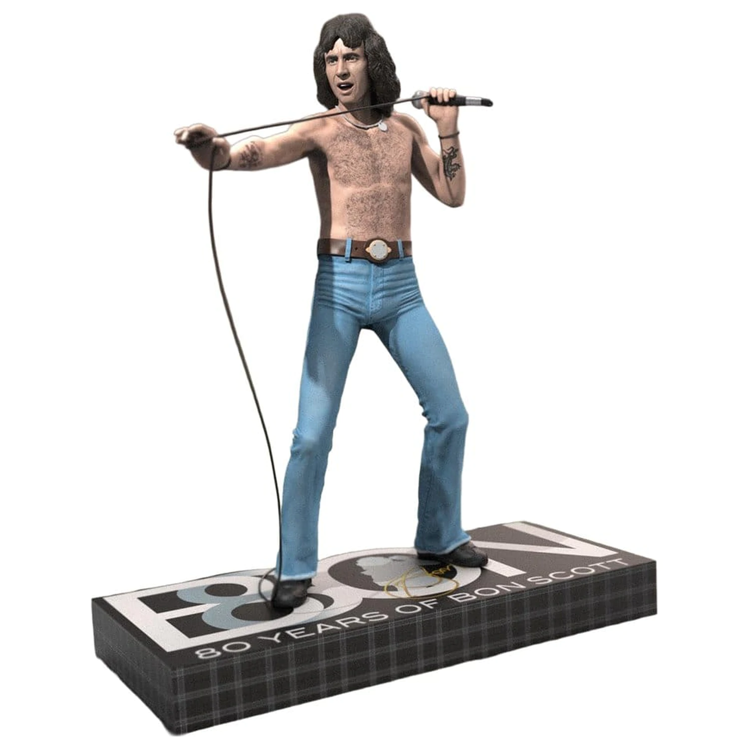 AC/DC Rock Iconz Statue Bon Scott III 22 cm Produktfoto