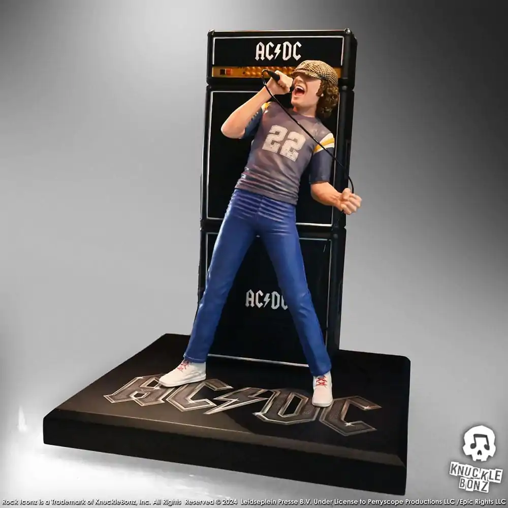 AC/DC Rock Iconz Statue Brian Johnson 23 cm termékfotó