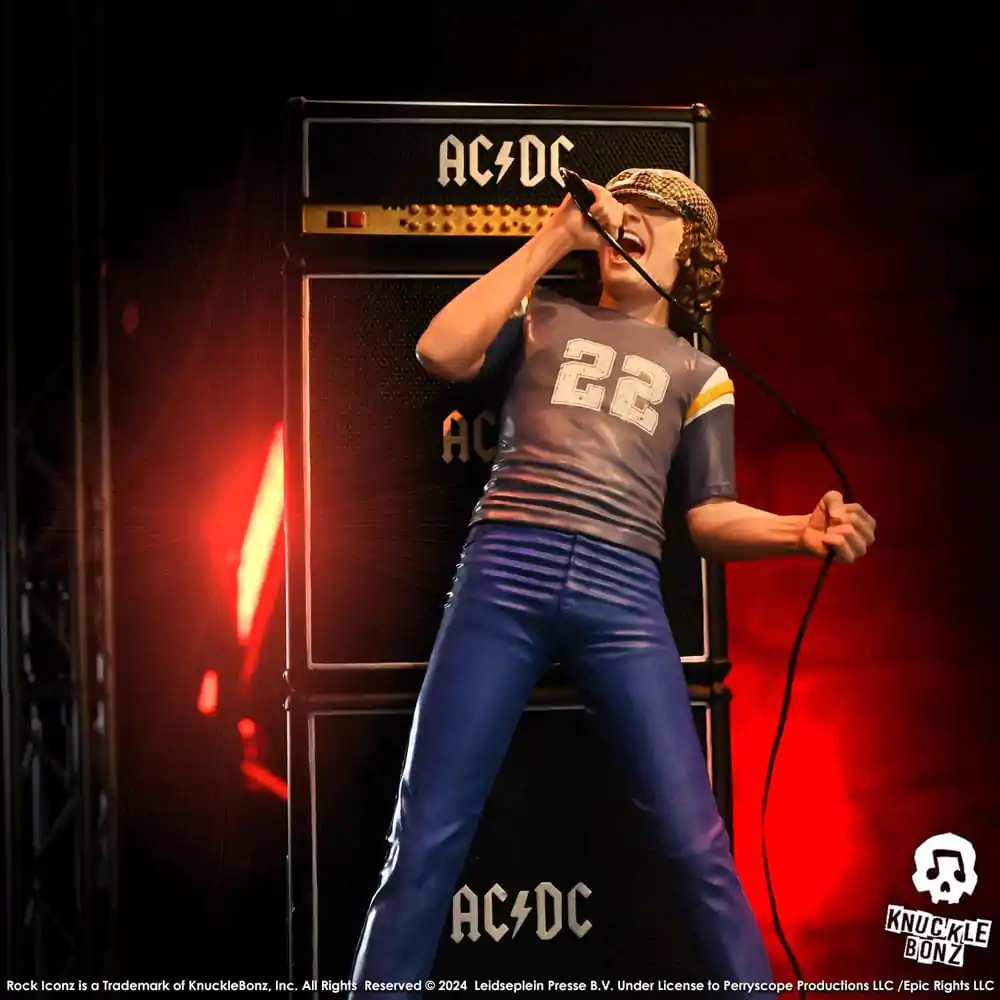 AC/DC Rock Iconz Statue Brian Johnson 23 cm termékfotó