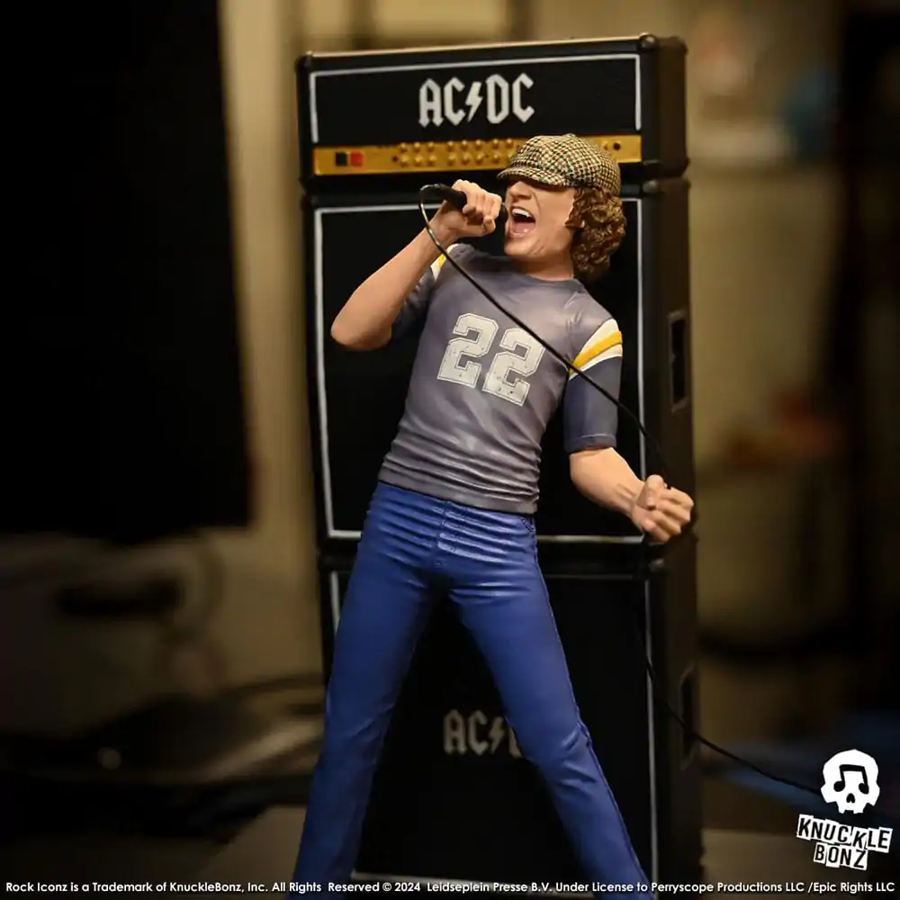 AC/DC Rock Iconz Statue Brian Johnson 23 cm termékfotó