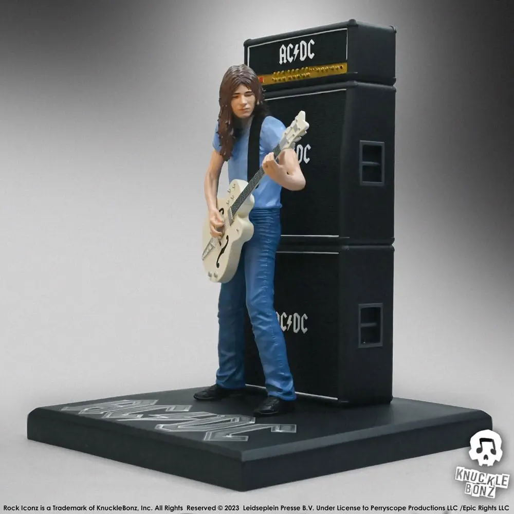 AC/DC Rock Iconz Statue Malcolm Young II 23 cm Produktfoto