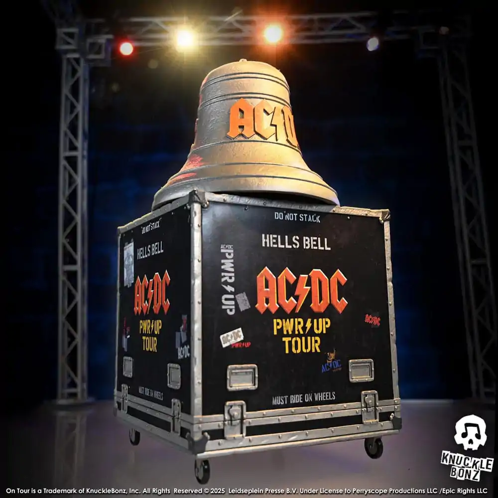 AC/DC Rock Ikonz On Tour Statue PWR UP Tour Hells Bell Produktfoto