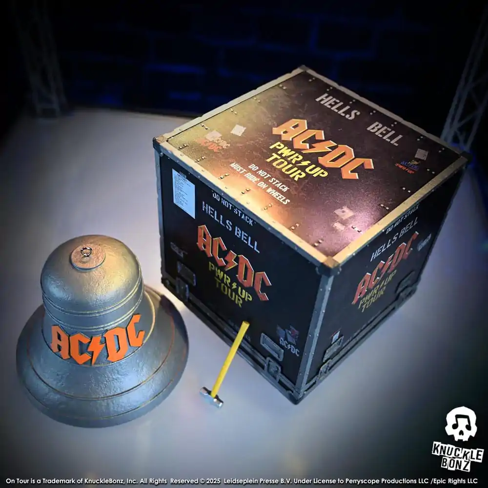 AC/DC Rock Ikonz On Tour Statue PWR UP Tour Hells Bell Produktfoto