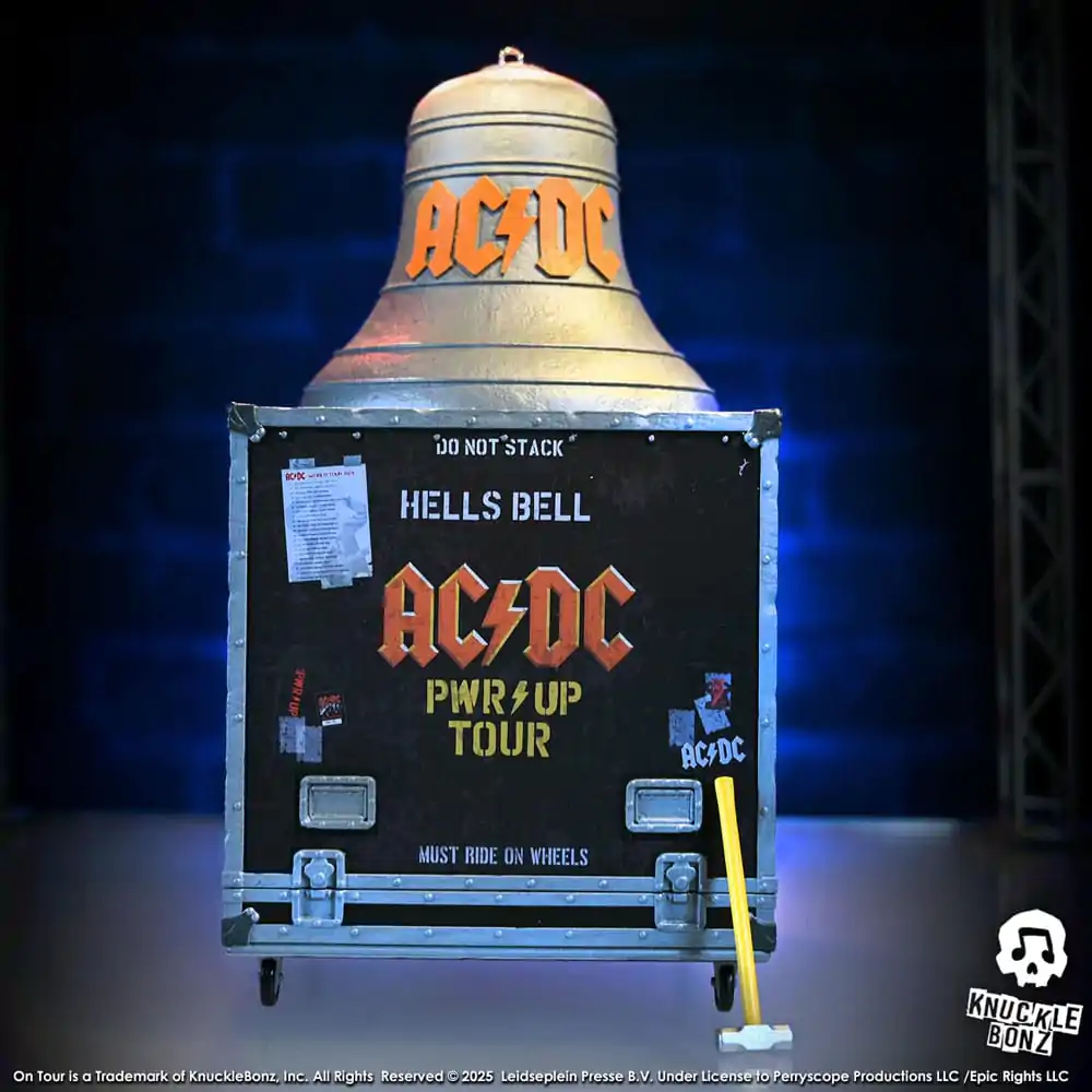 AC/DC Rock Ikonz On Tour Statue PWR UP Tour Hells Bell Produktfoto