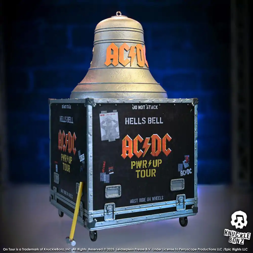 AC/DC Rock Ikonz On Tour Statue PWR UP Tour Hells Bell Produktfoto