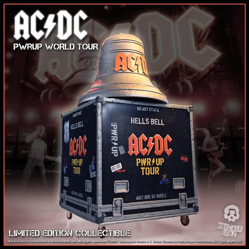AC/DC Rock Ikonz On Tour Statue PWR UP Tour Hells Bell Produktfoto