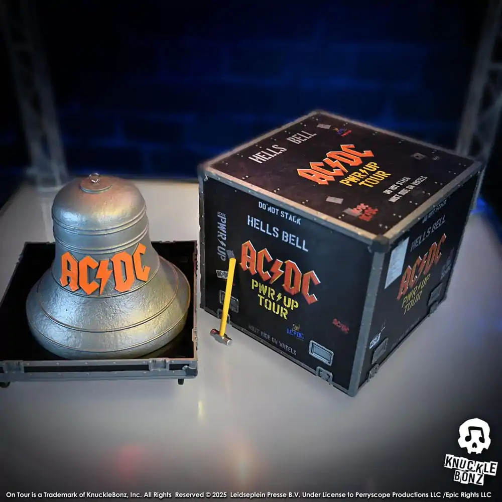 AC/DC Rock Ikonz On Tour Statue PWR UP Tour Hells Bell Produktfoto
