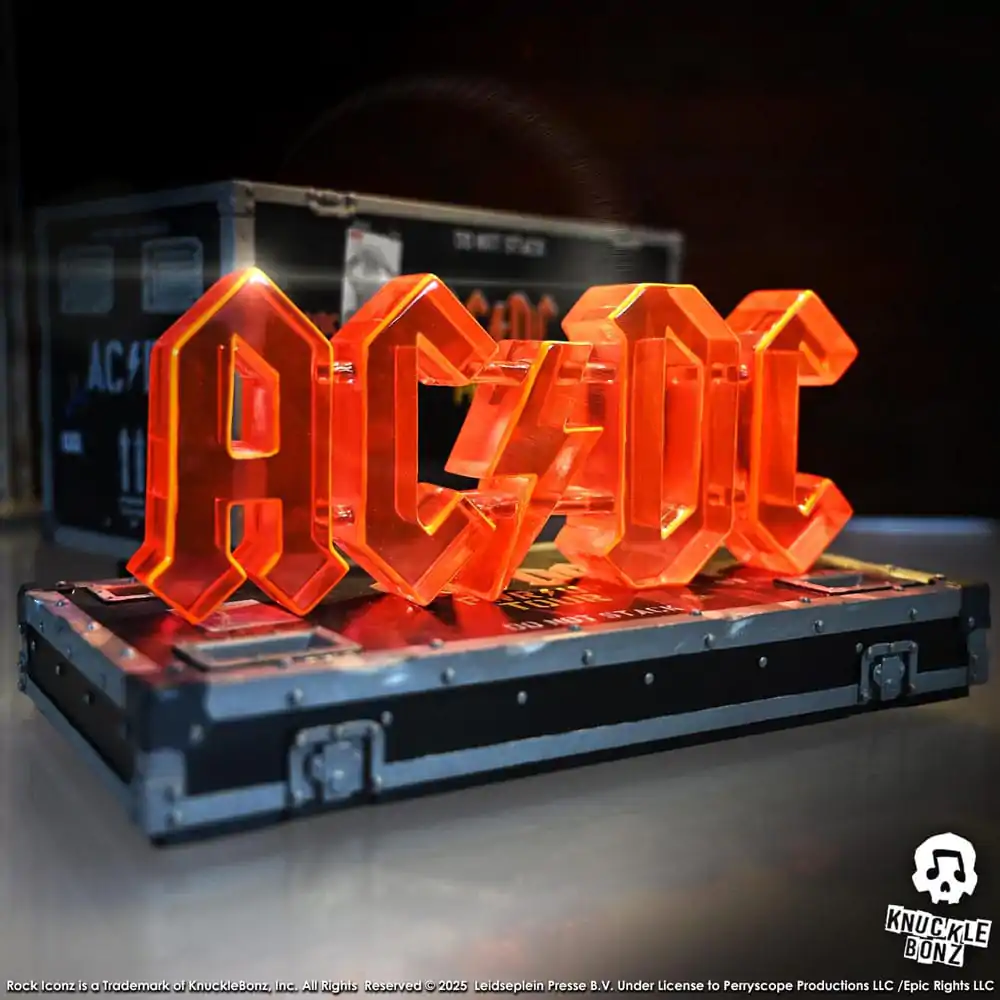 AC/DC Rock Ikonz On Tour Statue PWR UP Tour Road Case Produktfoto