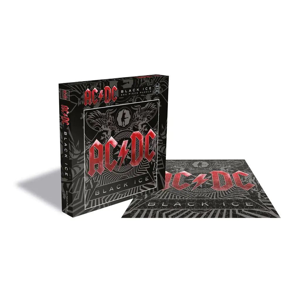 AC/DC Rock Saws Puzzle Black Ice (500 Teile) Produktfoto