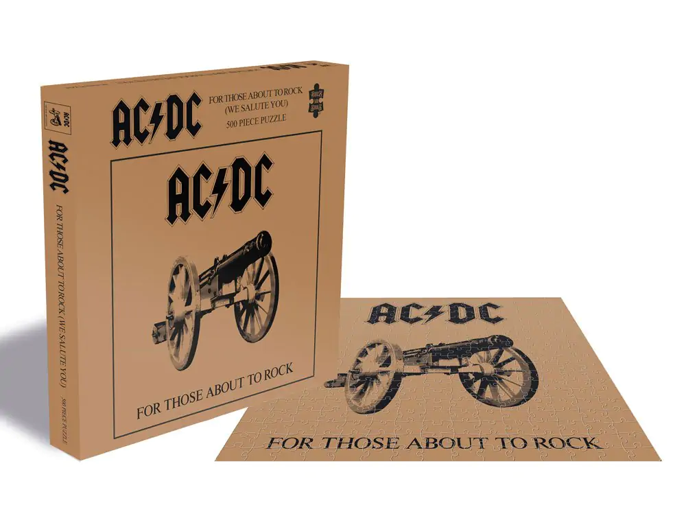 AC/DC Rock Saws Puzzle For Those About To Rock (500 Teile) termékfotó