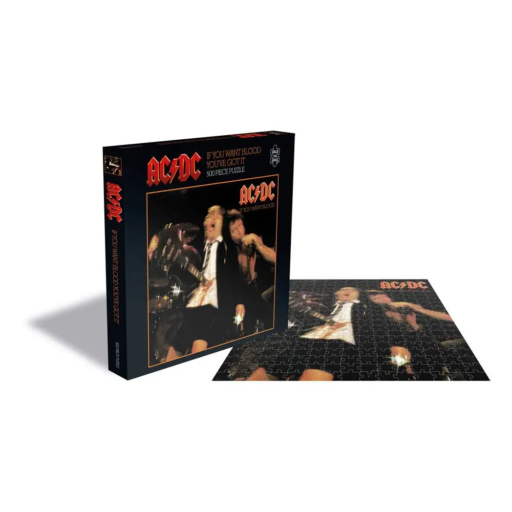 AC/DC Rock Saws Puzzle If You Want Blood (500 Teile) termékfotó