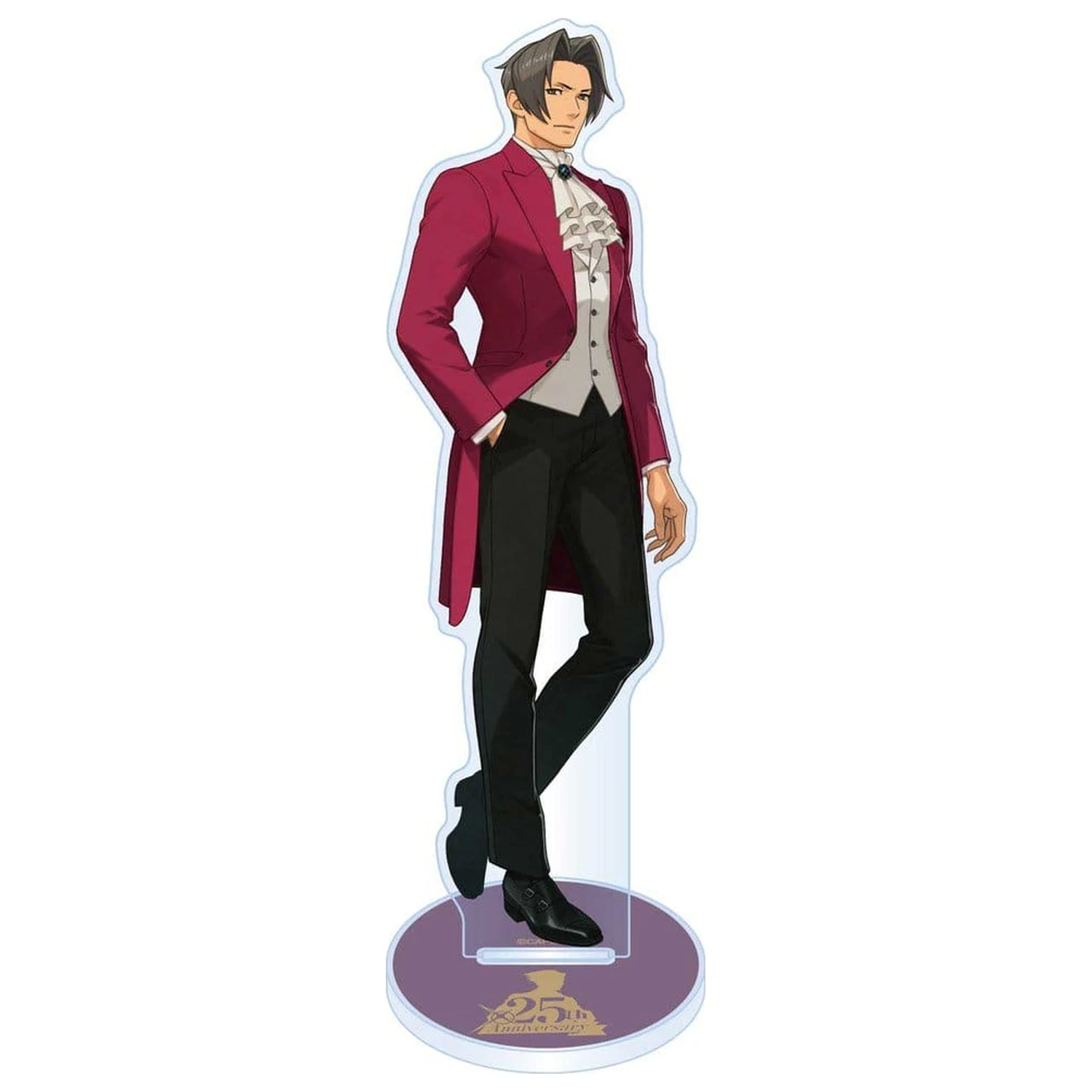 Ace Attorney 25th Anniversary Acrylaufsteller Miles Edgeworth Main Visual Produktfoto