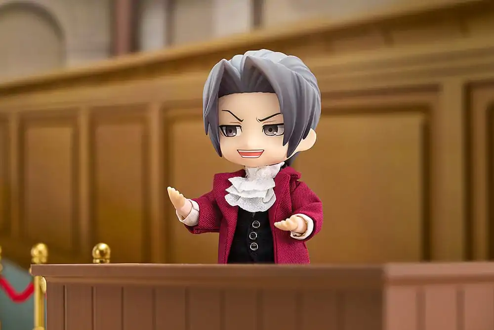 Ace Attorney Nendoroid Doll Actionfigur Miles Edgeworth 14 cm Produktfoto