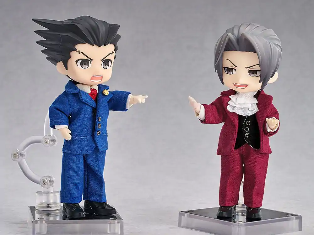 Ace Attorney Nendoroid Doll Actionfigur Miles Edgeworth 14 cm Produktfoto