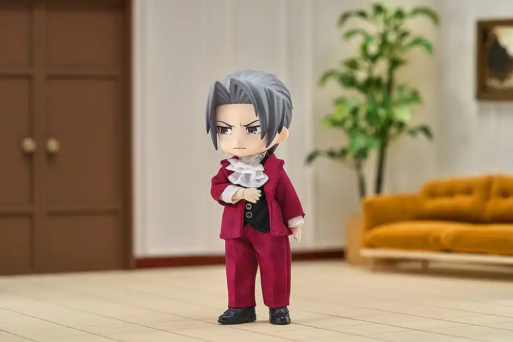 Ace Attorney Nendoroid Doll Actionfigur Miles Edgeworth 14 cm Produktfoto