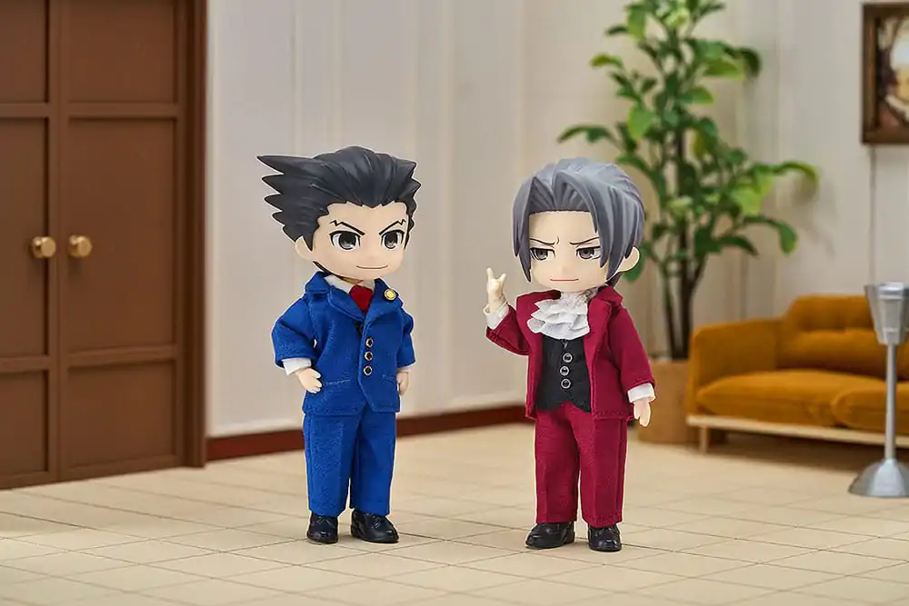 Ace Attorney Nendoroid Doll Actionfigur Miles Edgeworth 14 cm Produktfoto