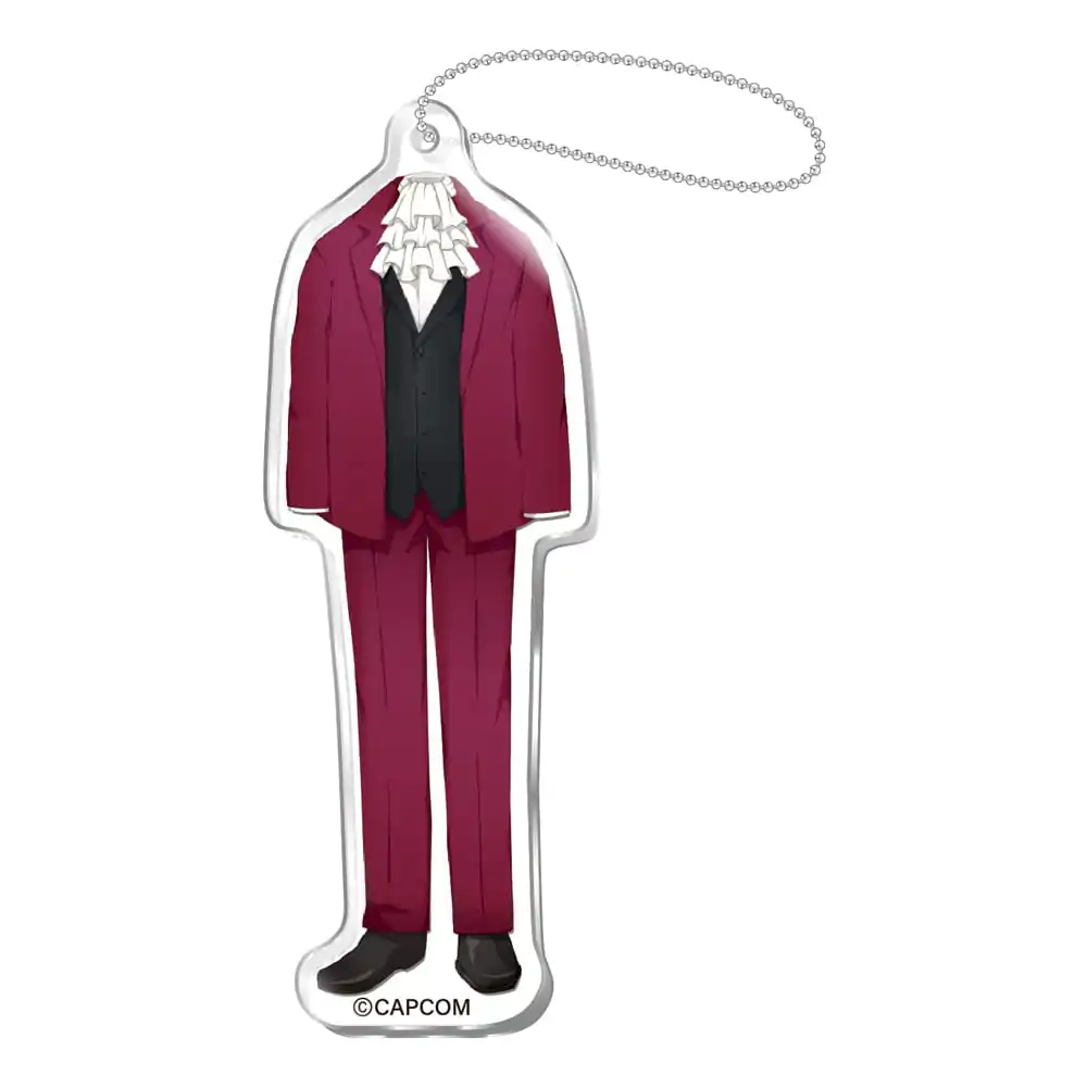 Ace Attorney Acryl-Schlüsselanhänger Phoenix Miles Edgeworth 6 cm termékfotó