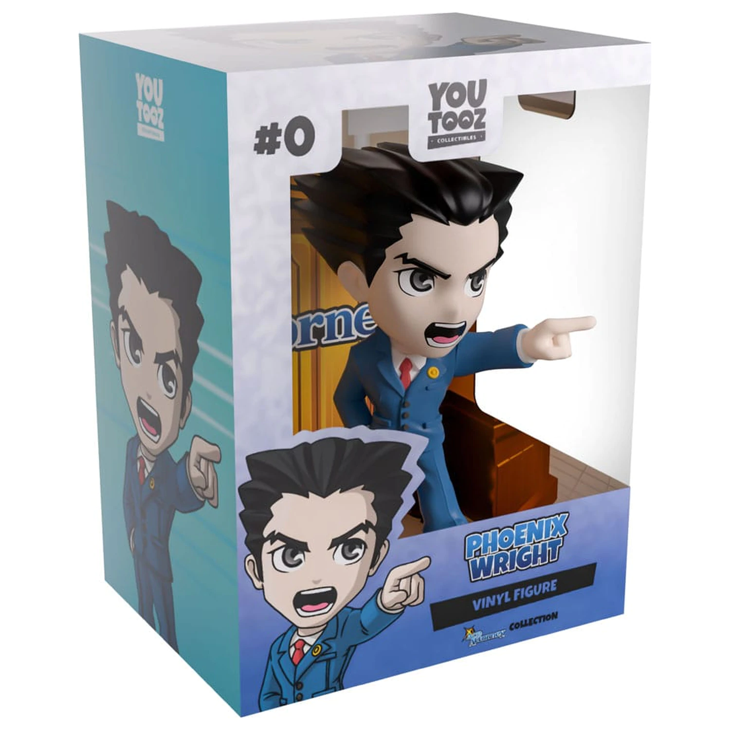 Ace Attorney Vinyl Figur Phoenix Wright 13 cm Produktfoto