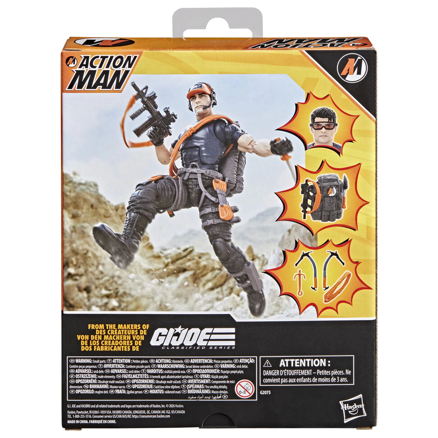 Action Man Classified Series GI Joe Figur 15cm Produktfoto