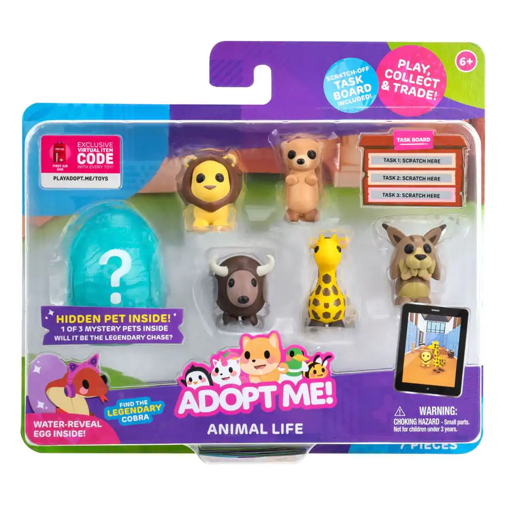 Adopt Me! Figure Set Figuren 6er-Pack Animal Life termékfotó
