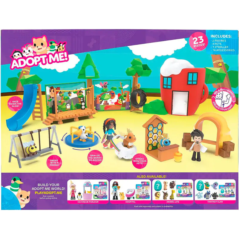 Adopt Me! Coffee Shop &amp; Playground Spielset Produktfoto