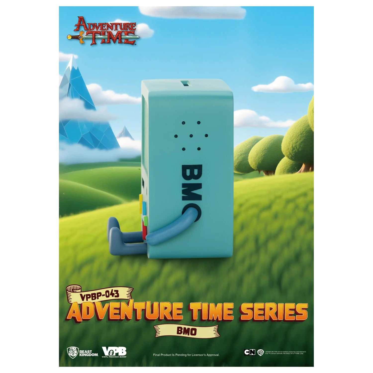 Adventure Time BMO Bank Vinyl-Figur 9,6 cm Produktfoto