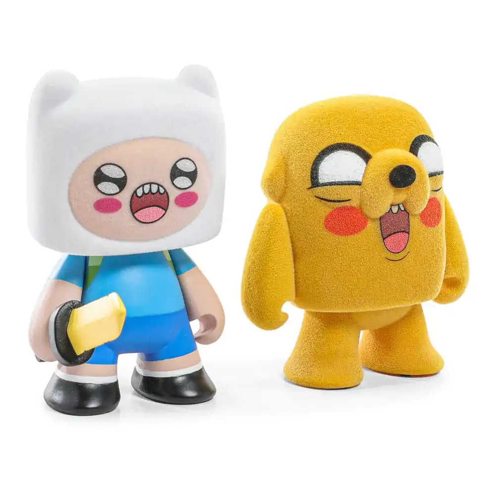 Adventure Time Mini-Figuren 2er-Pack Finn & Jake Flocked 7 cm Produktfoto