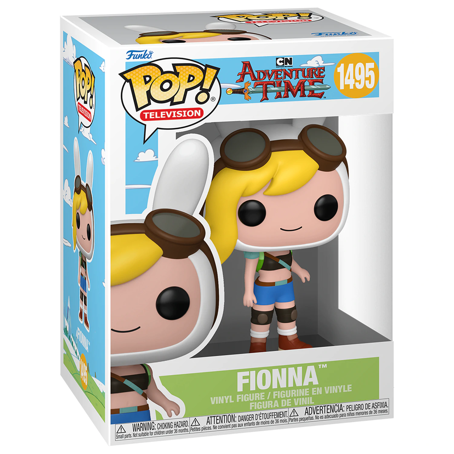 Adventure Time: Fionna and Cake Funko POP! Movies Vinyl Figur Fionna 9 cm Produktfoto