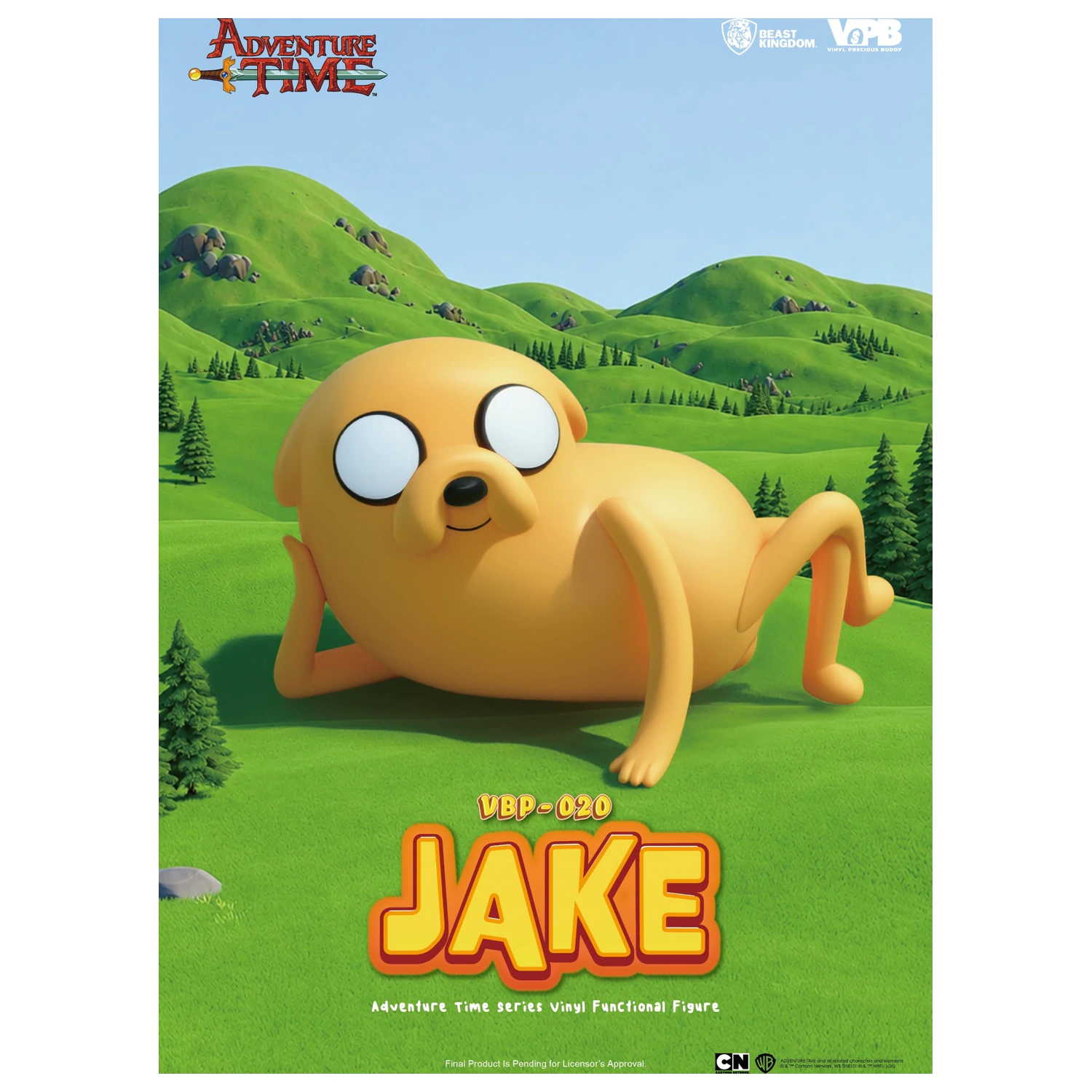 Adventure Time Jake Sparschwein 21cm Produktfoto