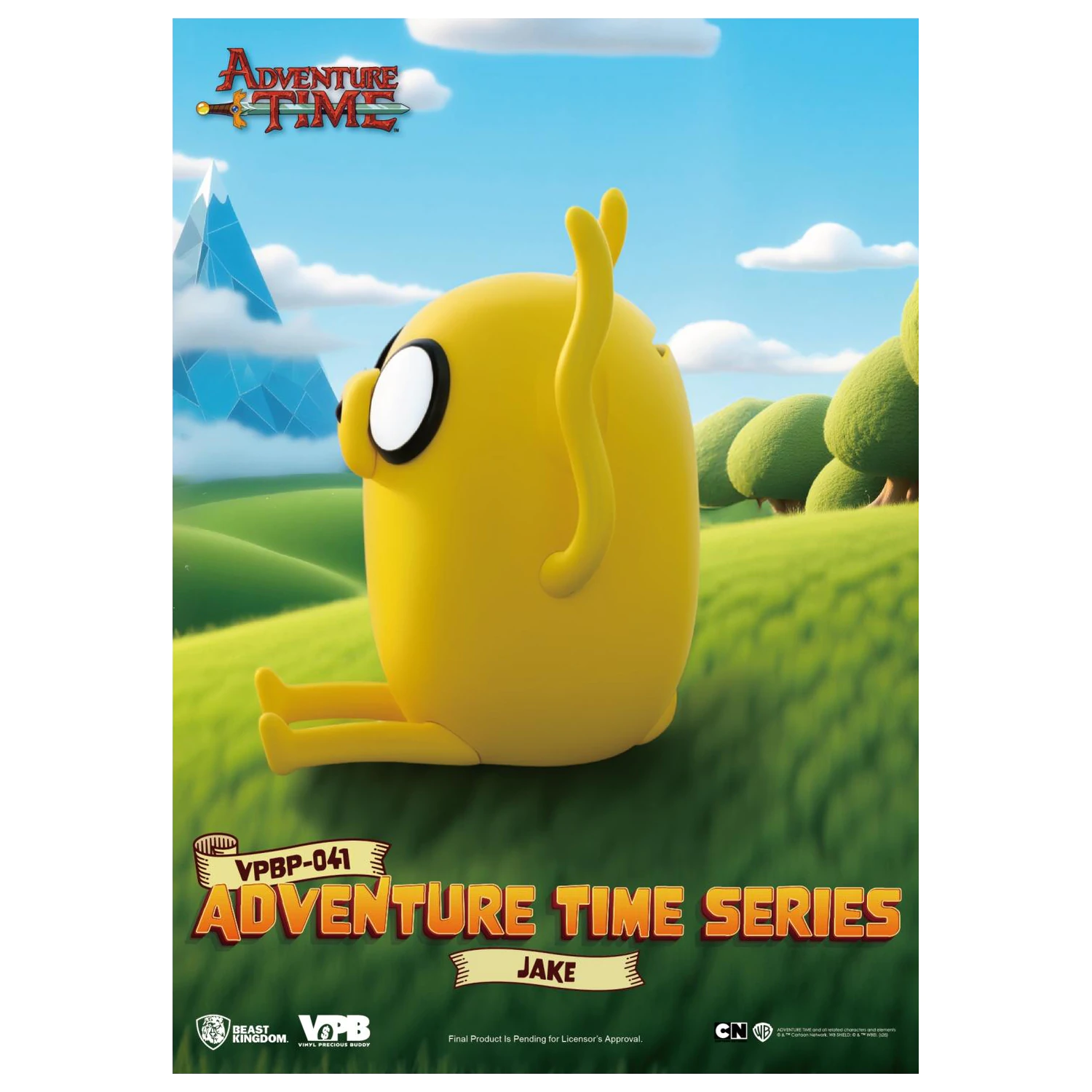 Adventure Time Jake Spardose Vinylfigur 12,2 cm Produktfoto