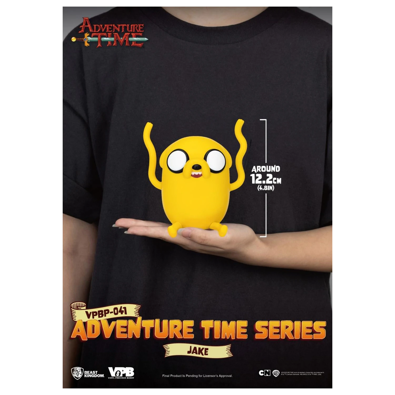 Adventure Time Jake Spardose Vinylfigur 12,2 cm Produktfoto
